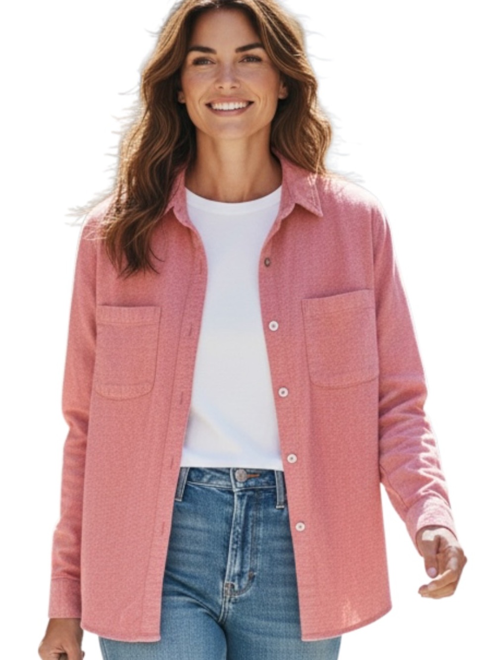 Universal Thread Pink Coral Utility Jacket